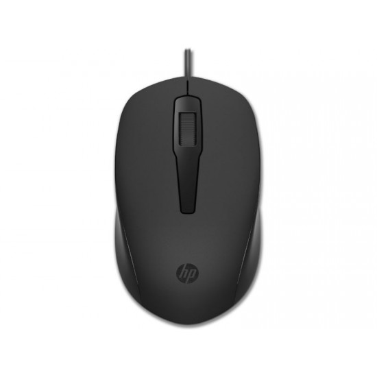 HP 150 Wired Mouse - Black - 240J6AA