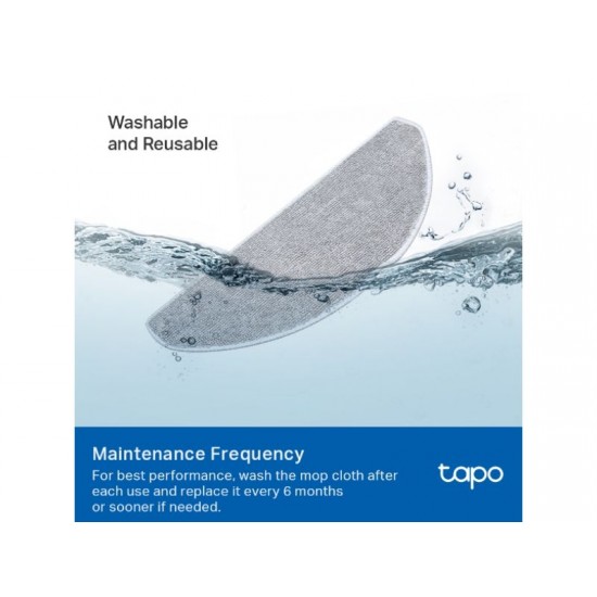 Tapo Robot Vacuum Washable Mop Cloth (5Pcs) RVA301