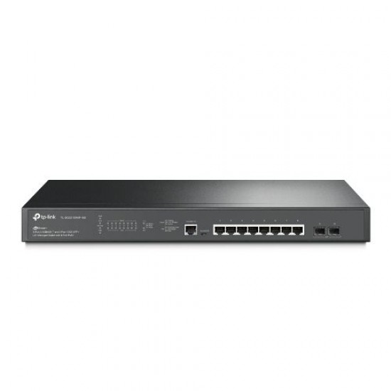 Tp-Link JetStream 8-Port 2.5GBASE-T and 2-Port 10GE SFP+ L2+ Managed Switch with 8-Port PoE+ (TL-SG3210XHP-M2)