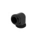 Corsair OD Fitting Pipe Hydro X Series XF Hardline 90°  Twin Pack - Black - CX-9052022-WW
