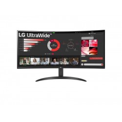 Monitor LG Curved UltraWide 34WR50QC 34'' 4K VA 100Hz 5ms,HDR, HDMI, DisplayPort, Curved, 3Y - 34WR50QC-B