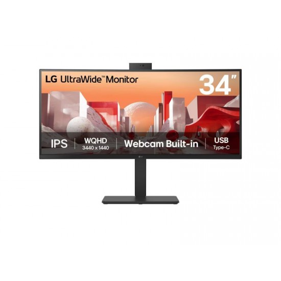 LED LG 34BA85QE CURVED QHD IPS CAM 34"