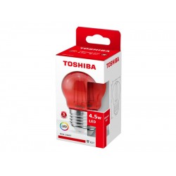 TOSHIBA LED FILAMENT COLOR RED G45 E27 4.5W