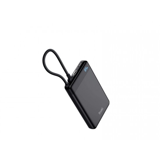 Trust Fiera 10000 Powerbank Fixed Cable - 25880