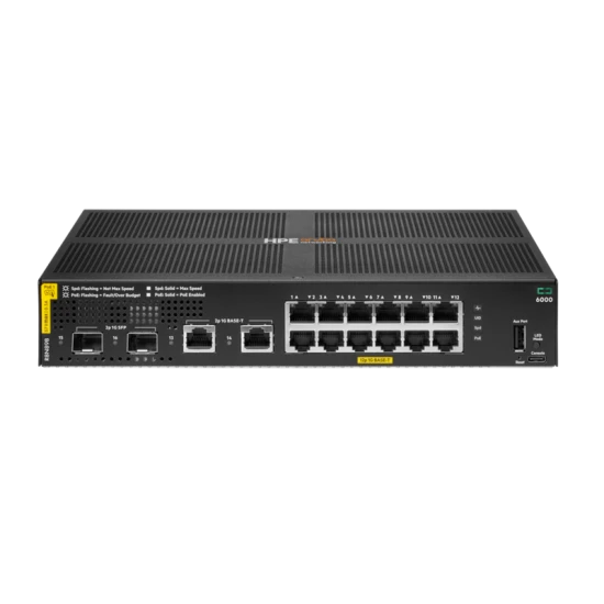HPE ANW 6000 12G CL4 2F 139W Sw - PN R8N89B