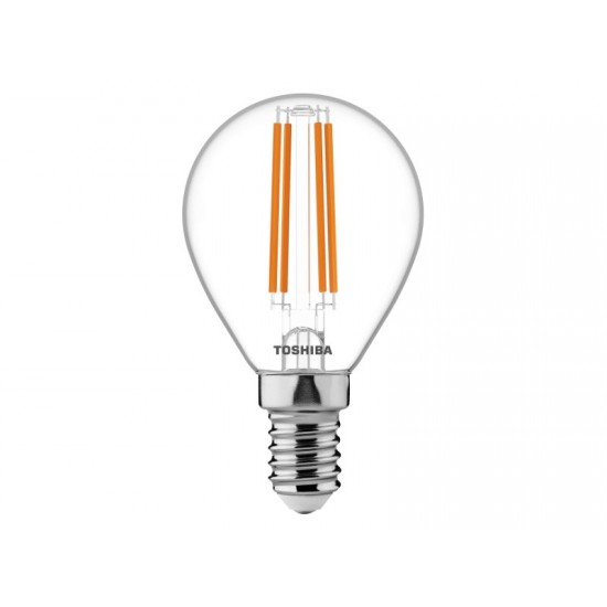 TOSHIBA LED FILAMENT G45 E14 4.5W 2700K