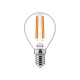 TOSHIBA LED FILAMENT G45 E14 4.5W 2700K