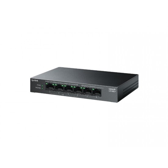 TP-Link Switch 6-Port 10/100Mbps 4-Port PoE (LS106LP)