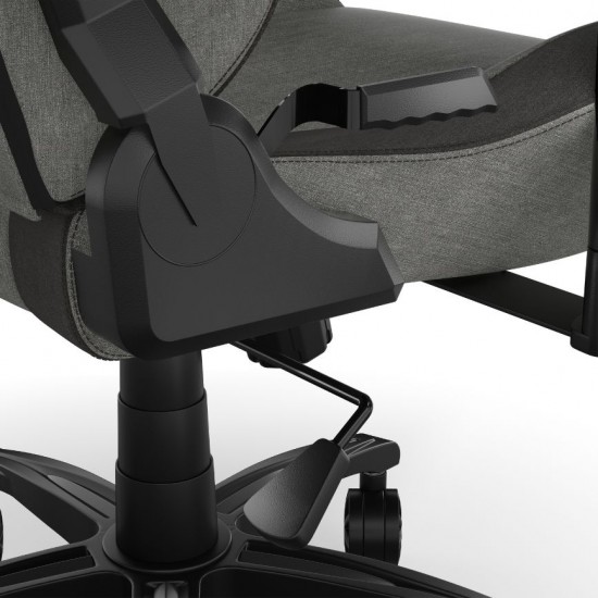 Corsair Gaming Chair T3 Rush Fabric(2023)- Grey/Charcoal - CF-9010056-WW