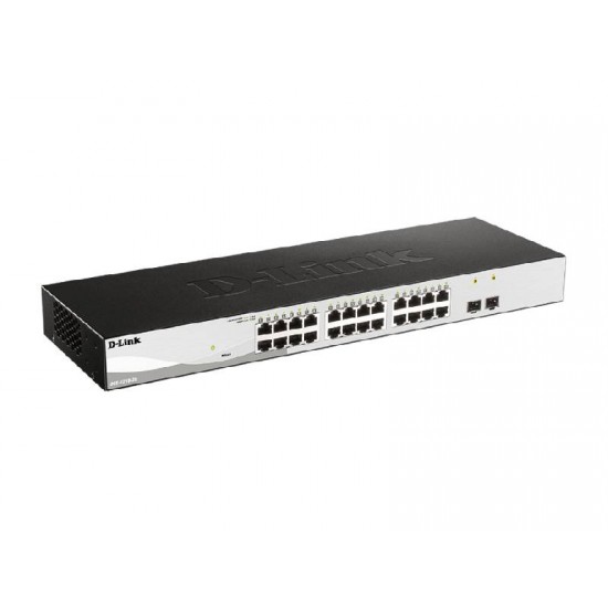 D-Link Switch 26-port Smart+ Managed Gigabit (DGS-1210-26)