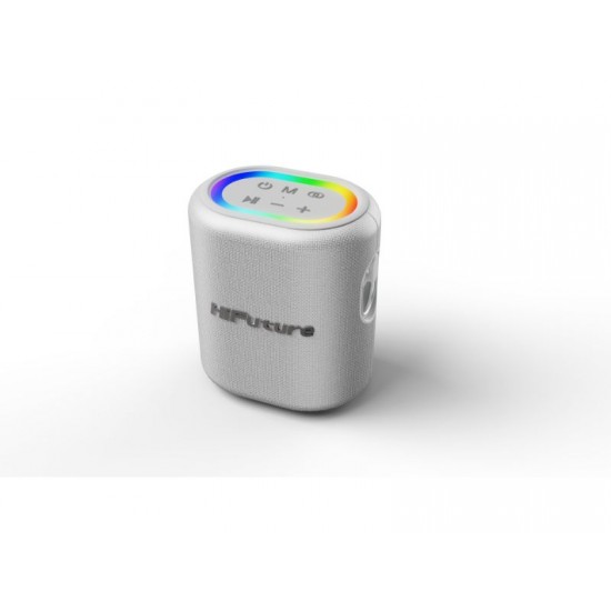 HiFuture Vocalist100 Silver Party Bluetooth Speaker