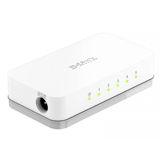D-Link Desktop Switch 5-Port Fast Ethernet Easy (GO-SW-5E)