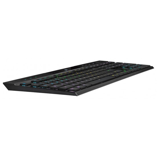 Corsair Wireless Ultra Thin Mechanical Gaming Keyboard K100 Air RGB - Cherry MX Ultra Low Profile Tactile - US Layout - CH-913A01U-NA