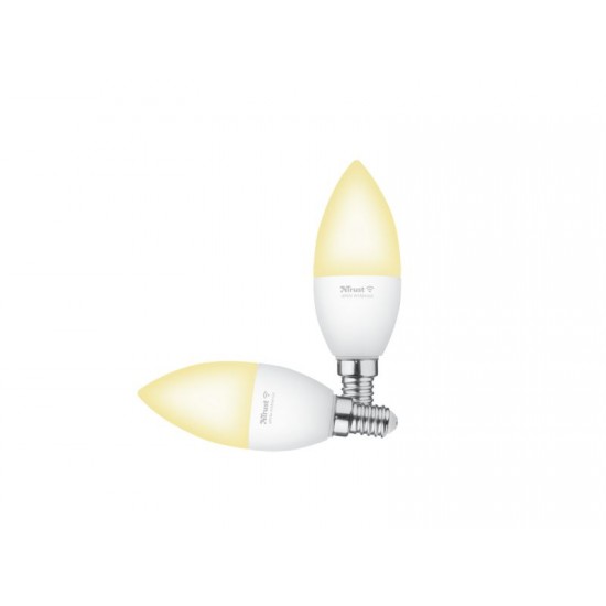 Trust Wifi-ledbulb-E14 CCT duo pack 71297