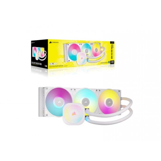 CORSAIR AIO Cooler TITAN RX 360 iCUE WH