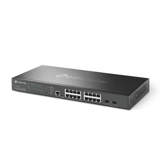Tp-Link Omada 16-Port 2.5G and 2-Port 10GE SFP+ L2+ Managed Switch with 8-Port PoE+ (SG3218XP-M2)