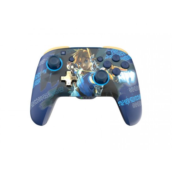 PDP Rematch Wireless Controller for Nintendo Switch - Link Hero Glow in the Dark