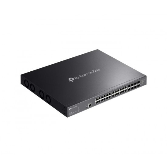Omada 32-Port 10GE L2+ Managed Switch with 24-Port PoE++