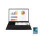 Laptop Asus Zenbook Duo 14'' OLED / ARL H Core Ultra 7/ 32GB /1TB SSD/ Intel Arc Graphics/ Windows 11 Pro/ Touch/ 2Y 90NB14X1-M00A30