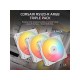 CORSAIR Fan RS120-R ARGB (Triple white)