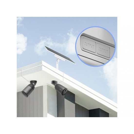 Ezviz Solar Panel with Battery Storage 12W (BATTERY SOLAR PANEL 12W)