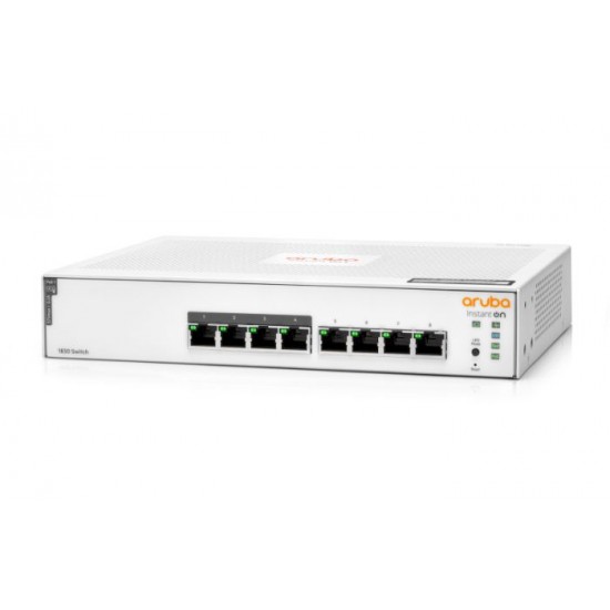 HPE Aruba Instant On 1830 8G 4p Class4 PoE 65W Switch (JL811A)