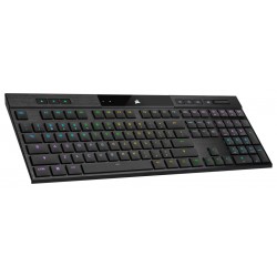 Corsair Wireless Ultra Thin Mechanical Gaming Keyboard K100 Air RGB - Cherry MX Ultra Low Profile Tactile - US Layout - CH-913A01U-NA