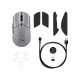 HyperX Pulsefire Haste 2 Pro 4K Wireless Gaming Mouse - Grey - A1KY5AA