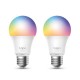 Tp-Link Tapo Smart Wi-Fi Light Bulb Multicolor (2-pack L530E)