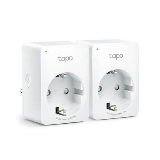 Tp-Link Tapo Mini Smart Wi-Fi Socket (2-pack P100)