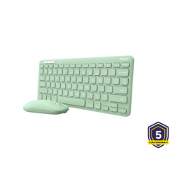 Trust Deskset Wireless LYRA us green 24942