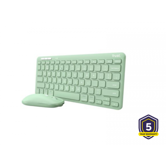 Trust Deskset Wireless LYRA us green 24942