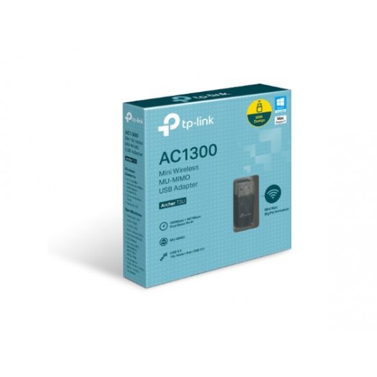 Tp-Link AC1300 Mini Wireless MU-MIMO USB Adapter (ARCHER T3U)