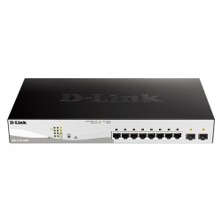 D-Link 10-port Smart+ Managed Gigabit Switch (DGS-1210-10MP)