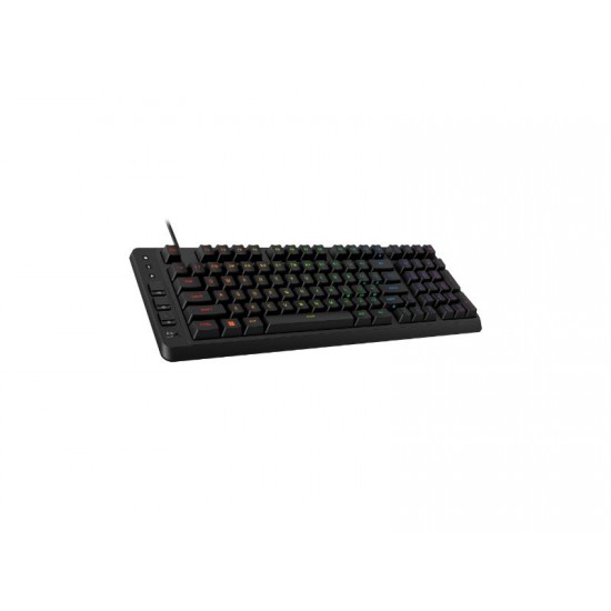 HyperX Eve 1800 Membrane Compact Gaming Keyboard RGB (US Layout) - Black - B7JE0AA