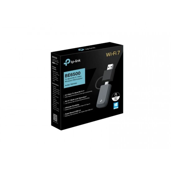 TP-Link BE6500 Wi-Fi 7 Adapter Archer TBE400U