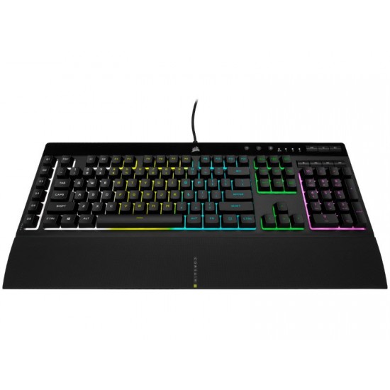 Corsair Wired Gaming Keyboard K55 PRO RGB - GR Layout - Black - CH- 9226765-GR2