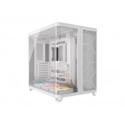 Corsair 5400 Air ARGB / Mid-Tower Case / Tempered Glass / ARGB Fans / White – PN: CC-9011319-WW