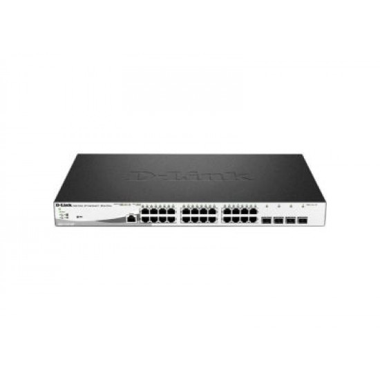 D-Link 28-Port Gigabit Smart Managed PoE Switch (DGS-1210-28MP)