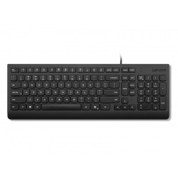 Lenovo Essential Wired Keyboard (Black) - Greek 319