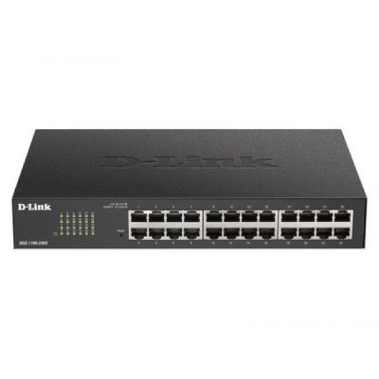 D-Link 24-port Gigabit Smart Managed Switch (DGS-1100-24V2)