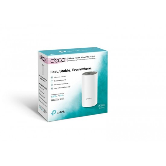Tp-Link AC1200 Whole Home Mesh Wi-Fi System (Deco E4)
