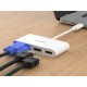 D-Link 3-in-1 USB-C to HDMI/VGA/DisplayPort Adapter (DUB-V310)