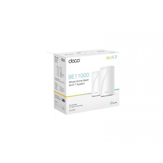 Tp-Link BE9300 Whole Home Mesh WiFi 7 System (DECO BE65(2-PACK))
