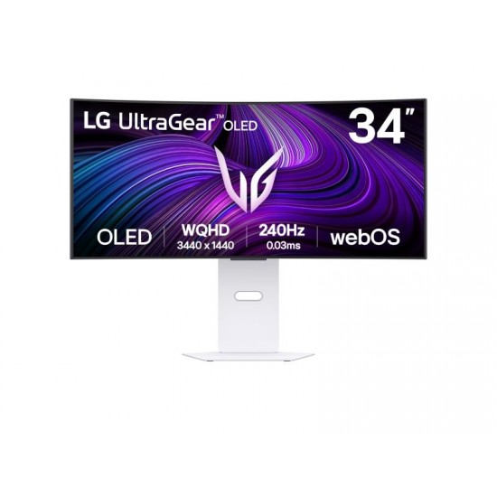 Monitor LG 34GX90SA / 34''-3440x1440-OLED-240Hz-0.03ms / Curved - 34GX90SA-W