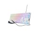 Trust gaming keyboard and mouse set GXT798W white 25587
