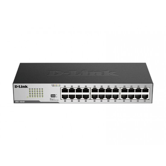 D-Link 24-Port Gigabit Unmanaged Desktop Switch (DGS-1024D)