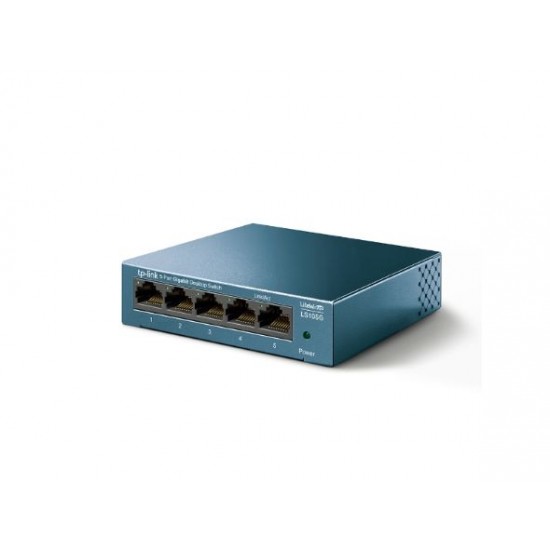 Tp-Link 5-Port 10/100/1000Mbps Desktop Switch (LS105G)
