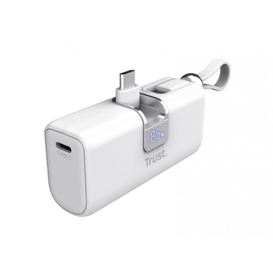 Trust powerbank Pacto 5000 PD Pocket white - 26105