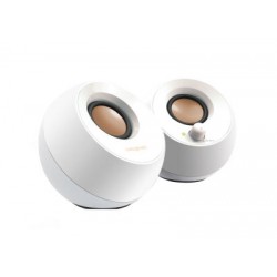 SPEAKERS CREATIVE PEBBLE 2.0 USB WHITE
